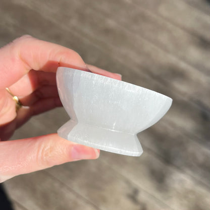 Selenite Mini Bowl - High Vibe, Spiritual Connection