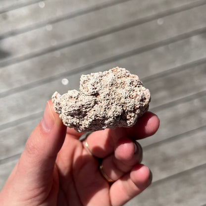 Pink Amethyst Small Geode Crystal - Calming, Protective, Heart-Centred