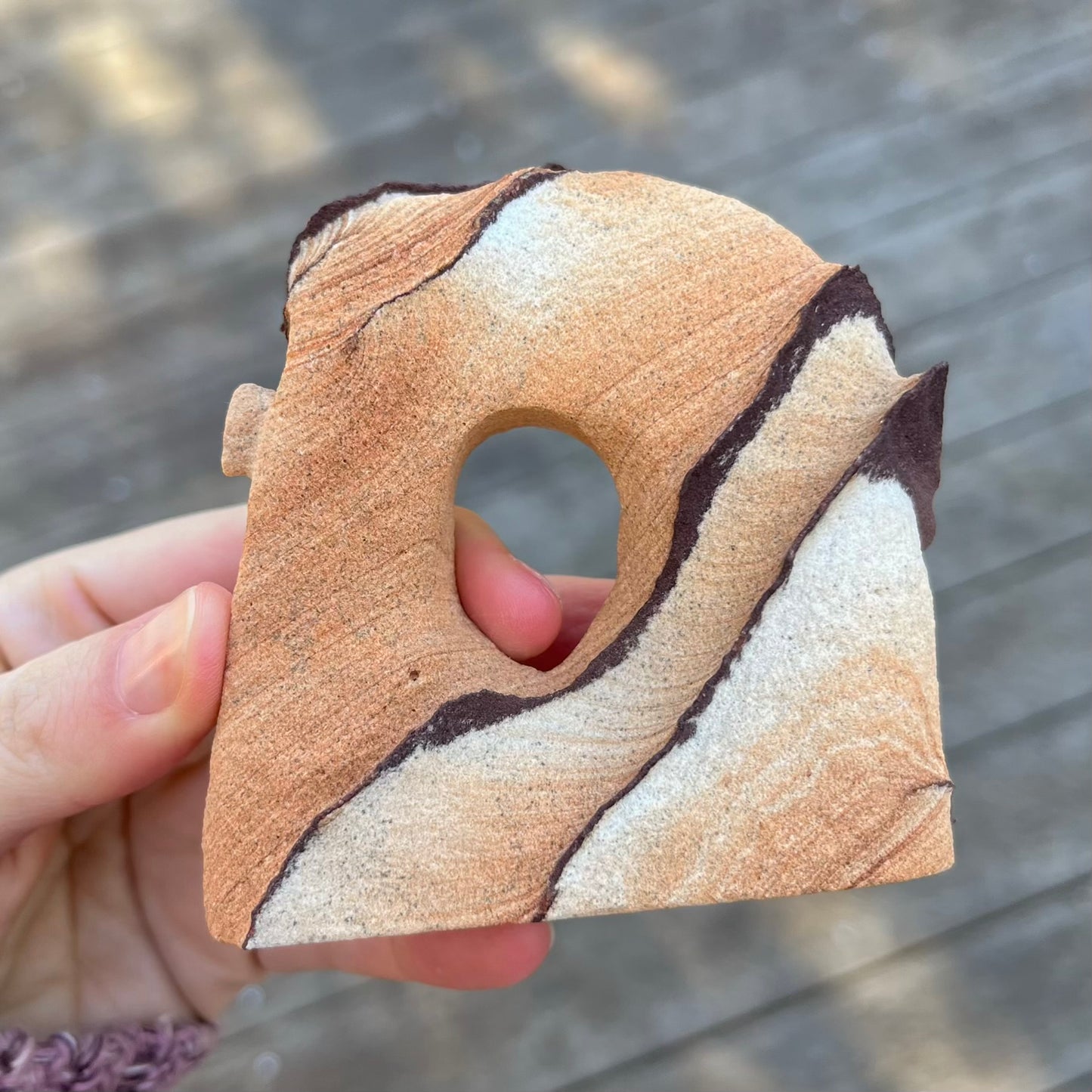 Picture Stone Basecut - Stability, Reflection, Nature