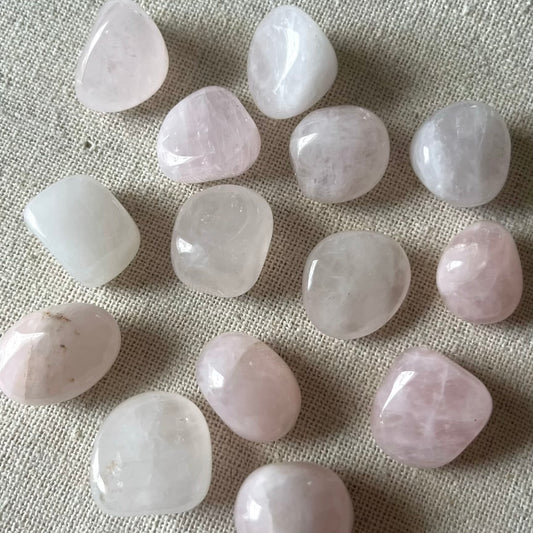 Rose Quartz Tumble Stone - Unconditional Love