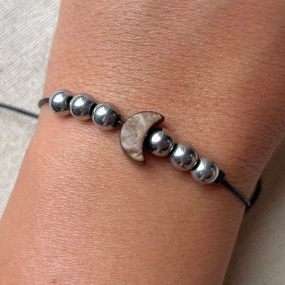 Moon Energy Hematite Bracelet