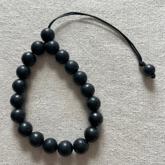 Komboloi Worry Beads - Shungite