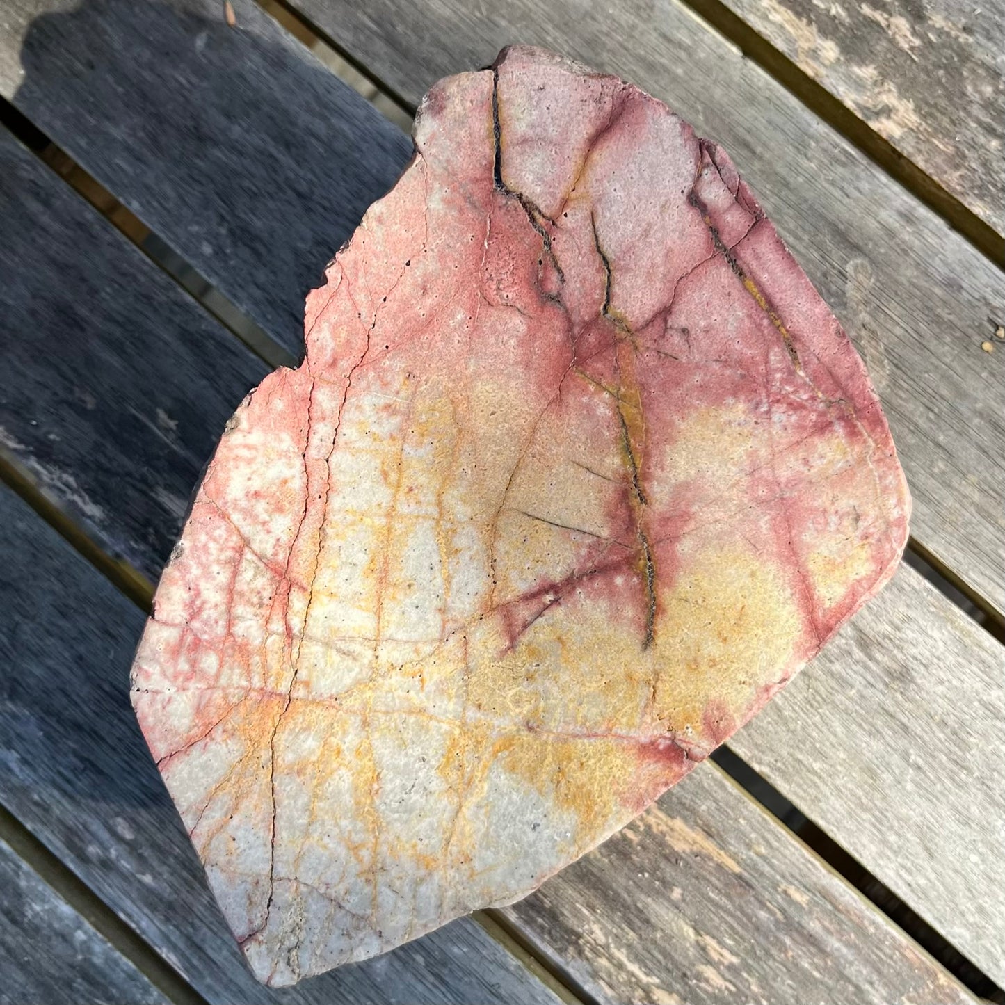 Mookaite XL Slab Crystal - Inner Strengh, Motivation