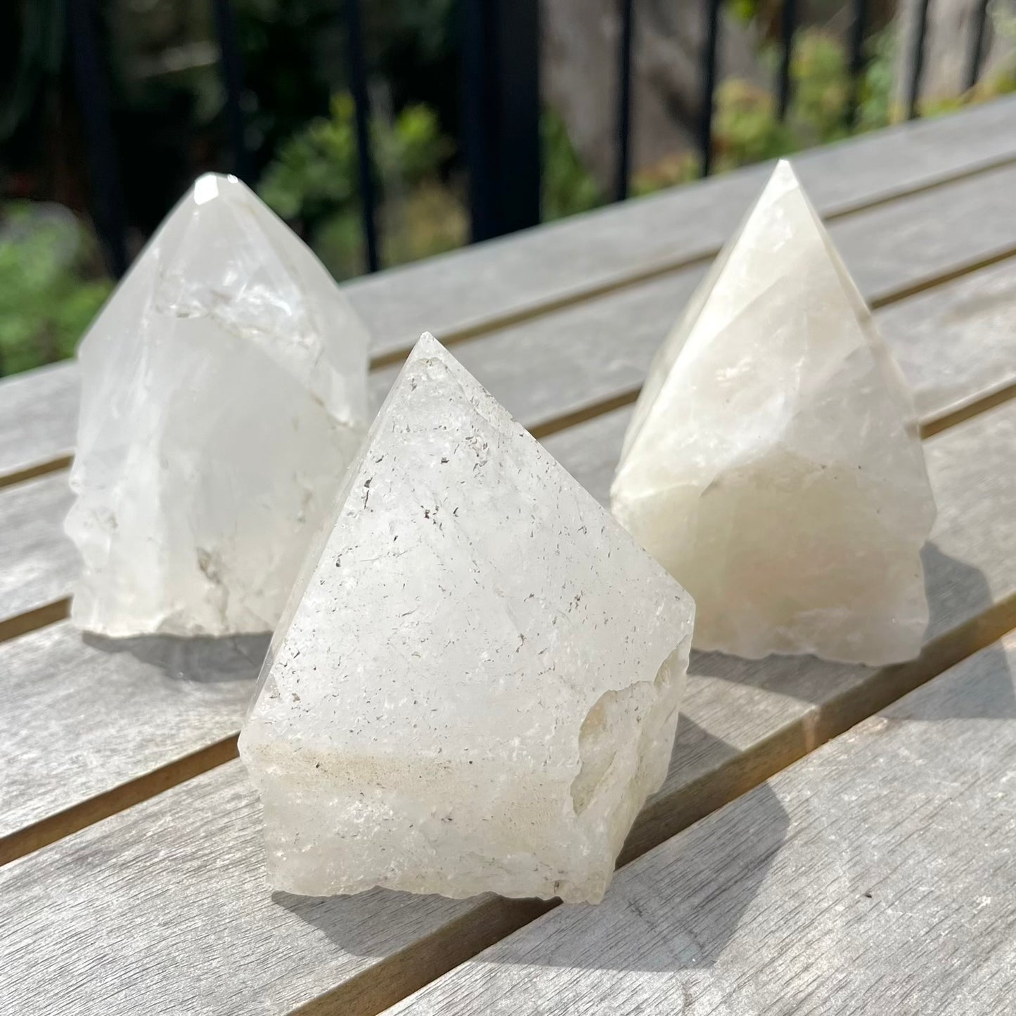 Clear Quartz Raw Point Crystal - Clarity, Amplification, Healing