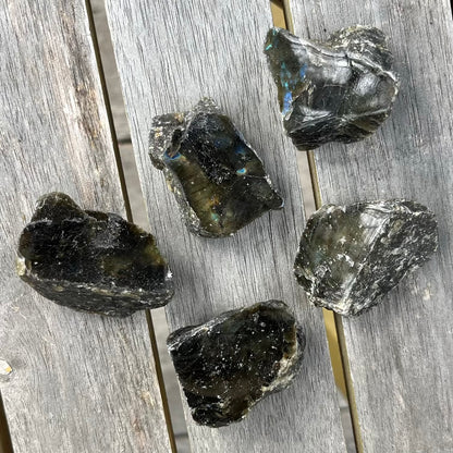 Labradorite Raw Small Crystal - Protective, Mystical, Transformative