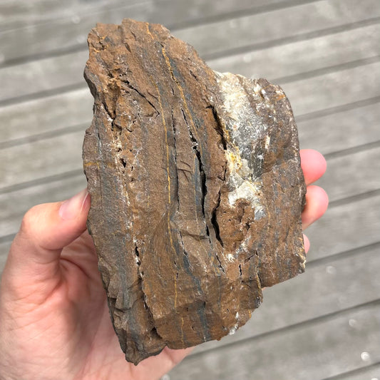 Tiger Eye Large Raw Crystal - Courage, Focus, Protection