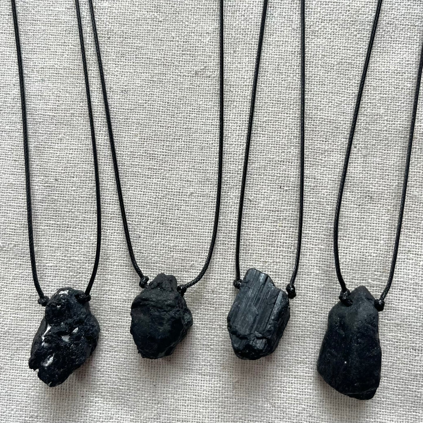 Shield Pendant - Black Tourmaline