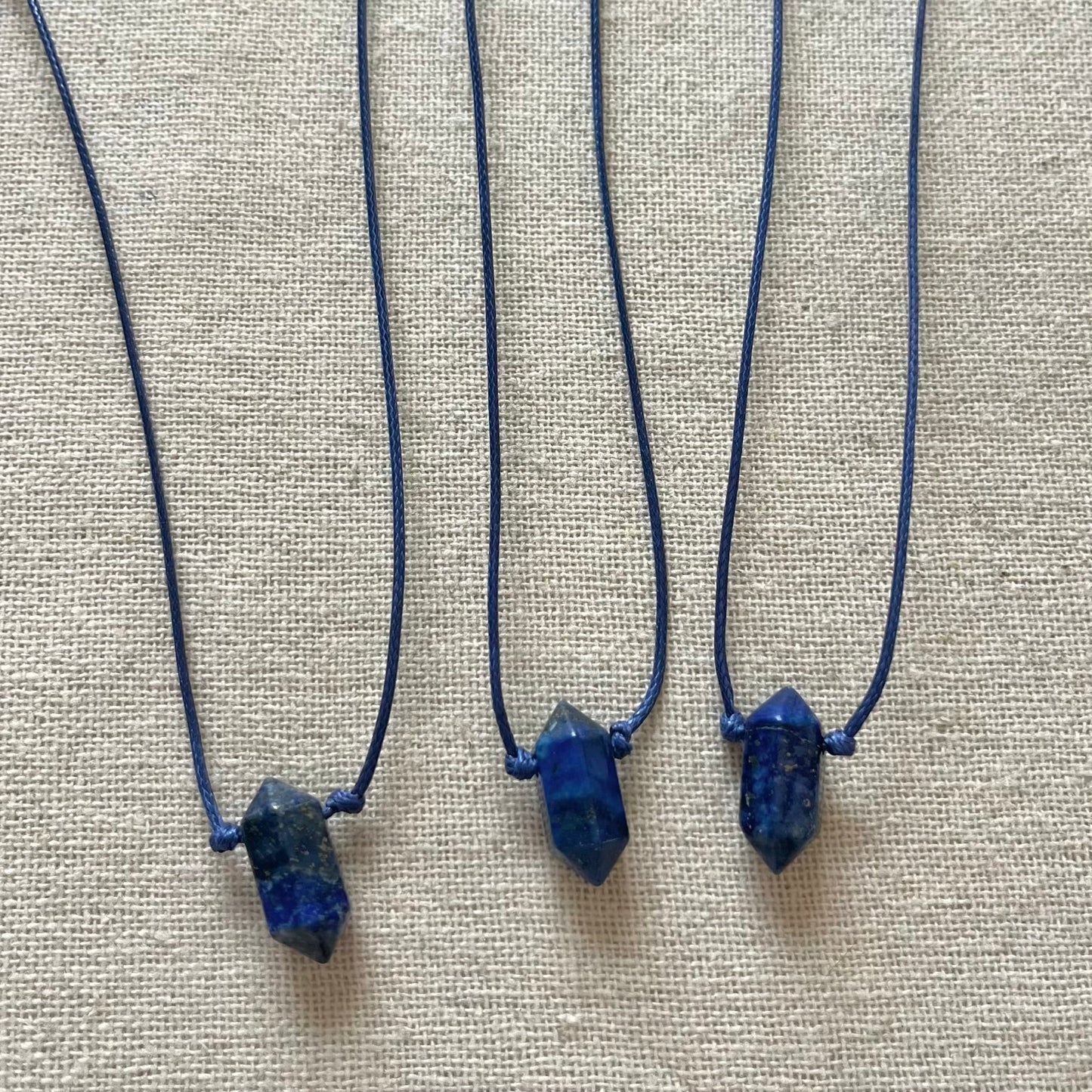 Power Point Pendant - Lapis Lazuli
