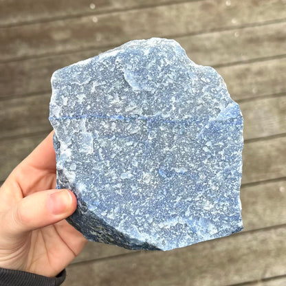 Sodalite Large Raw Base-Cut Crystal - Wisdom, Truth, Peace