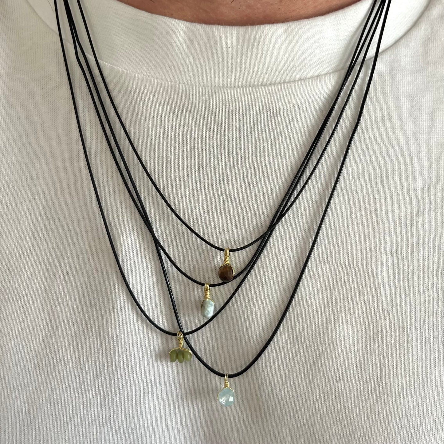 Trinity Pendant - Jade