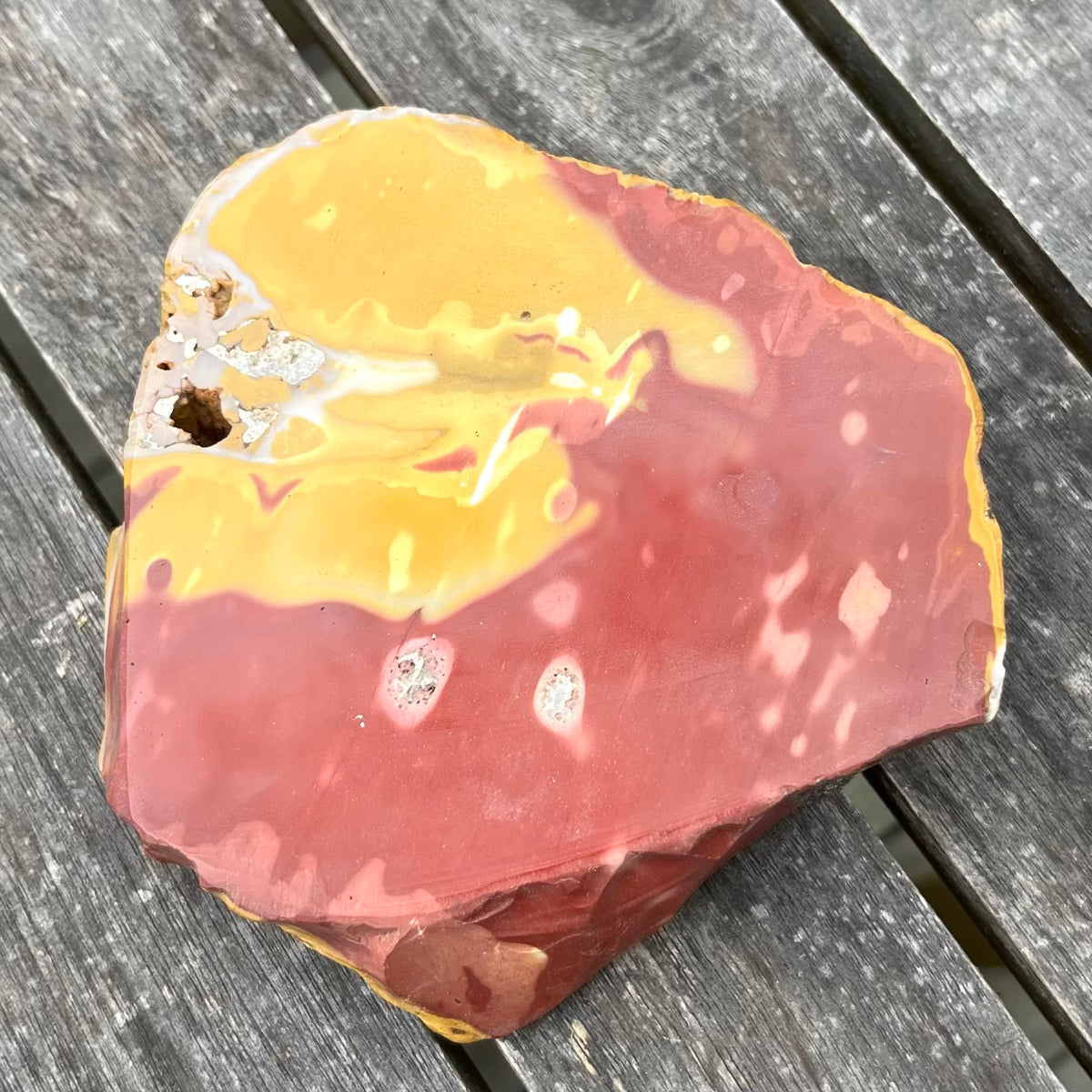 Mookaite Medium Slab Crystal - Inner Strengh, Motivation