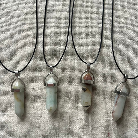Energy Point Pendant - Amazonite