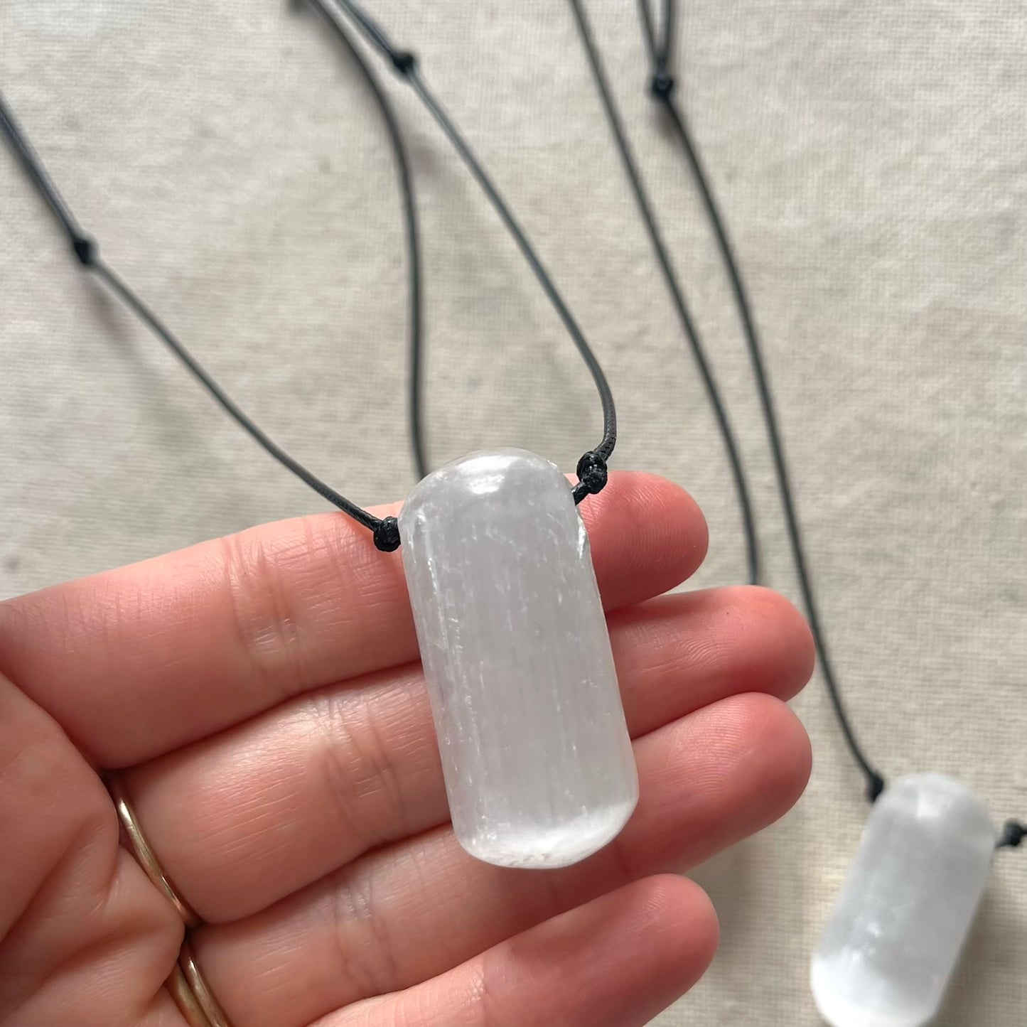 Purify Pendant - Selenite