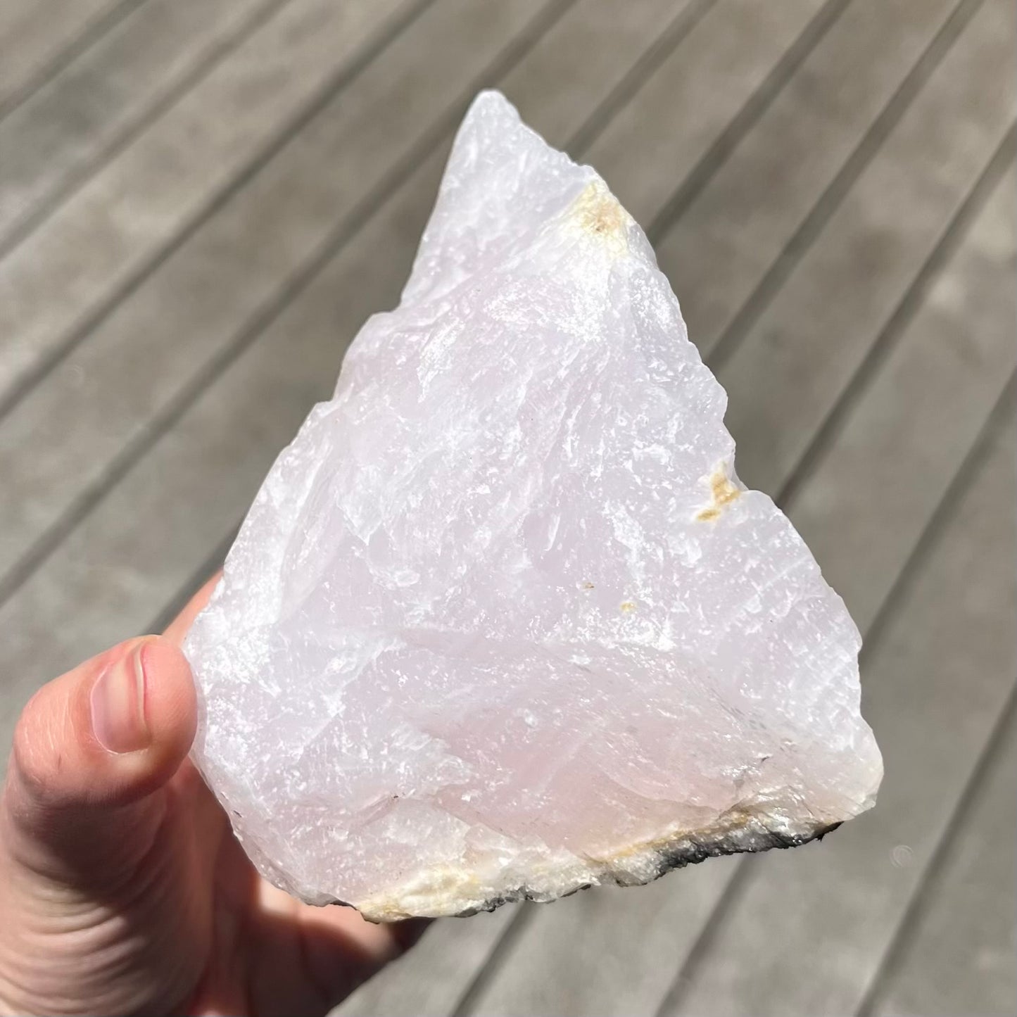 Pink Mangano Calcite Large Raw Crystal - Love, Healing, Compassion
