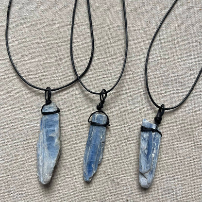 Wrap Pendant - Kyanite