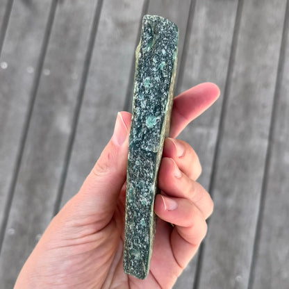 Fuchsite Medium Slab Crystal - Uplifting, Soothing