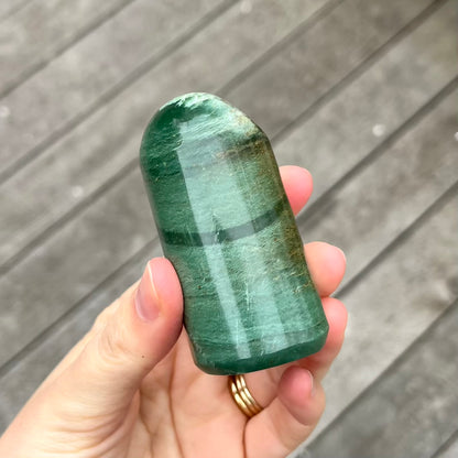 African Jade Medium Freeform Crystal - Lucky, Positivity, Harmony