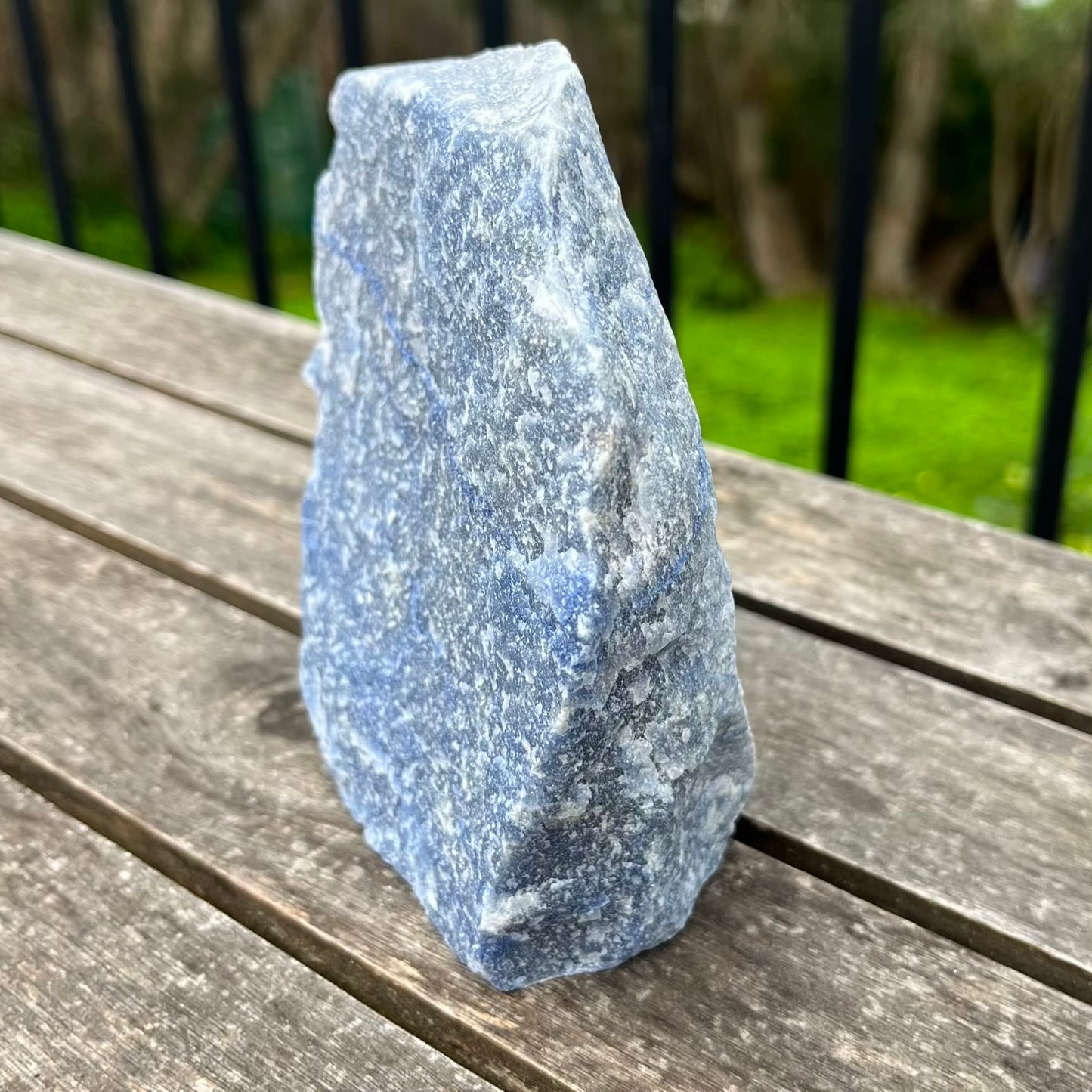 Sodalite Large Raw Base-Cut Crystal - Wisdom, Truth, Peace