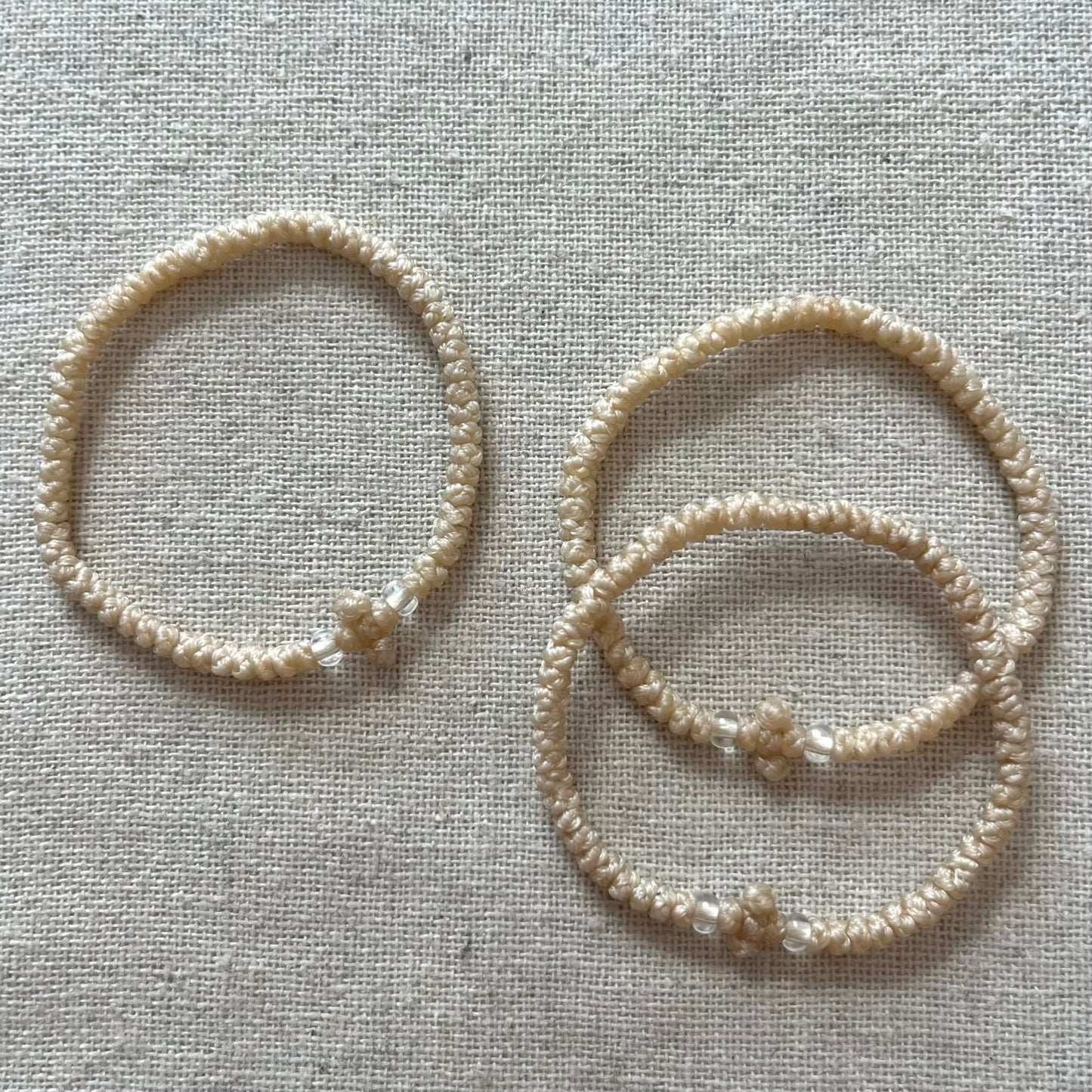 Komboskini Bracelet - Beige