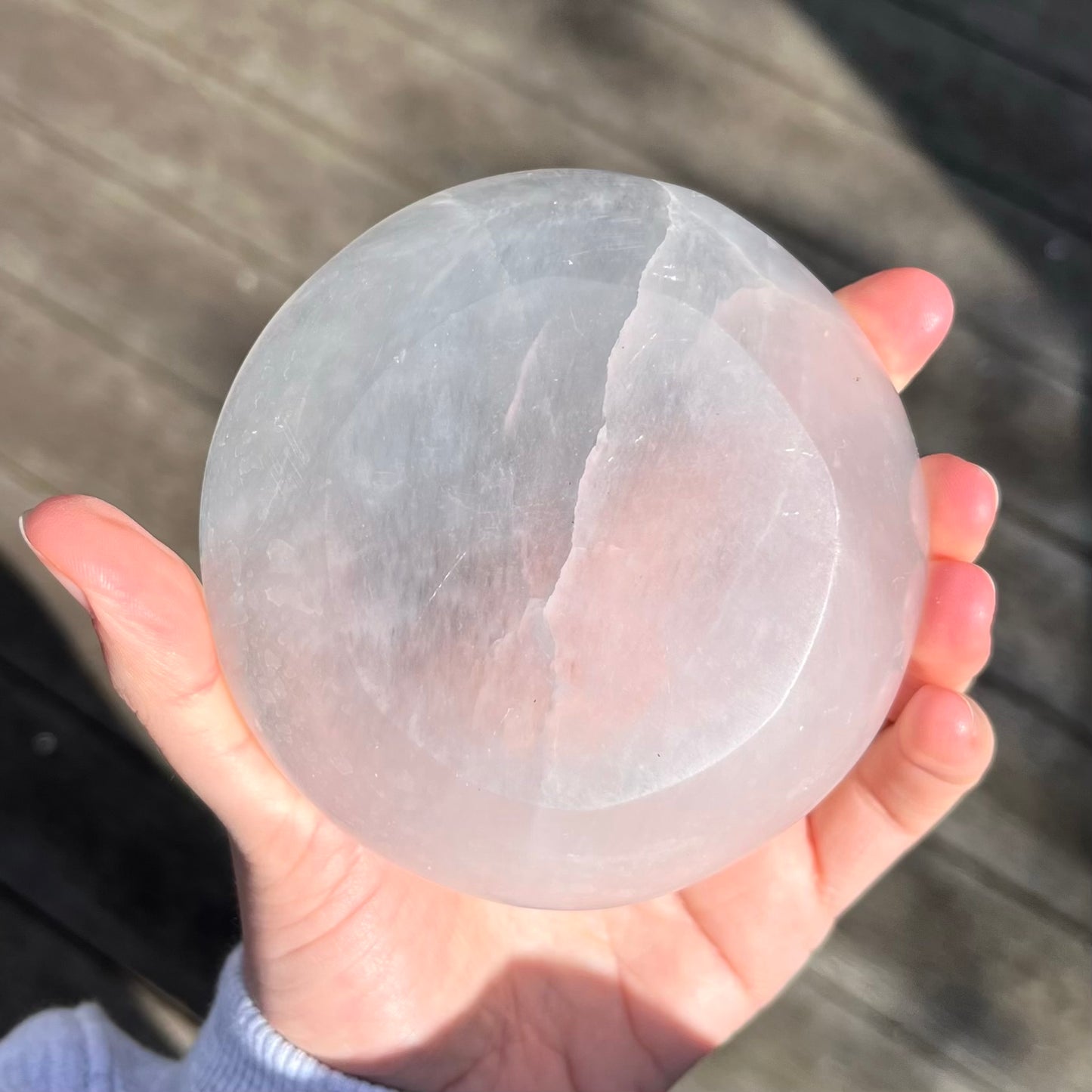 Selenite Large Bowl - High Vibe, Spiritual Connection