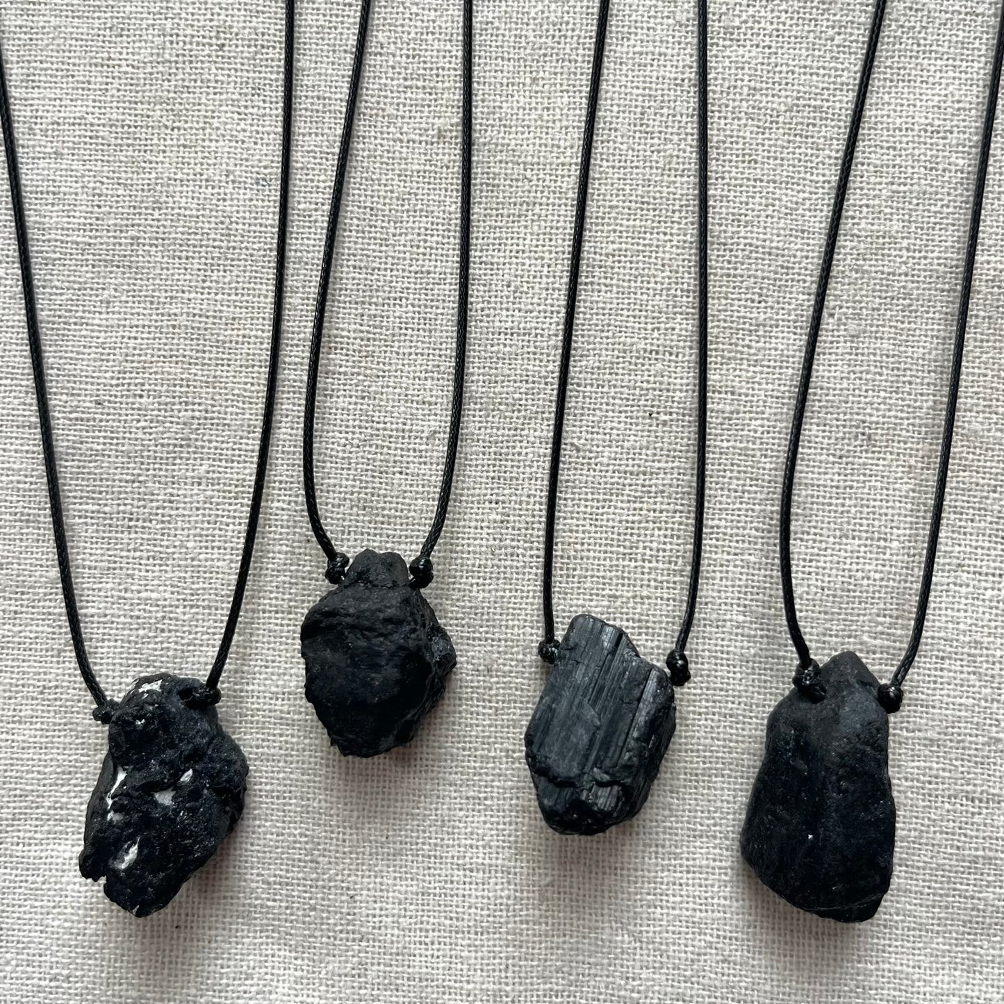 Shield Pendant - Black Tourmaline