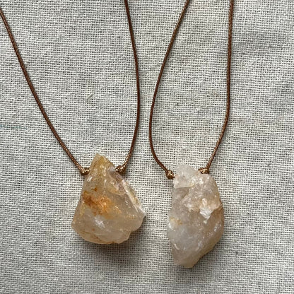 Manifestation Pendant - Citrine