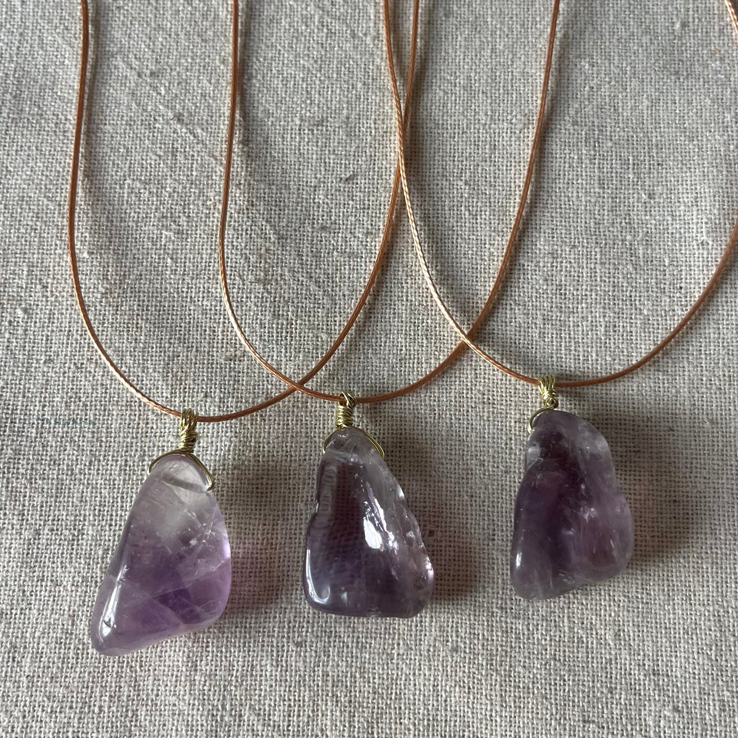 Spiritual Protection Pendant - Amethyst