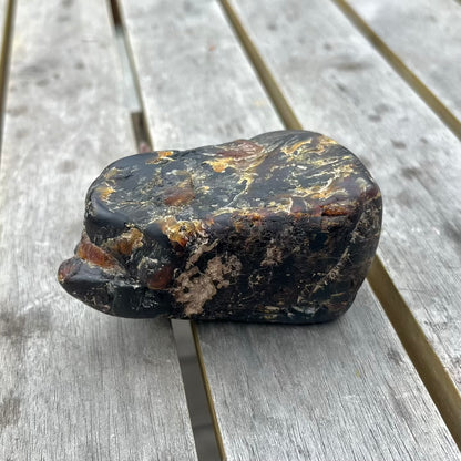 Amber Large Crystal - Cleansing, Protection, Vitality