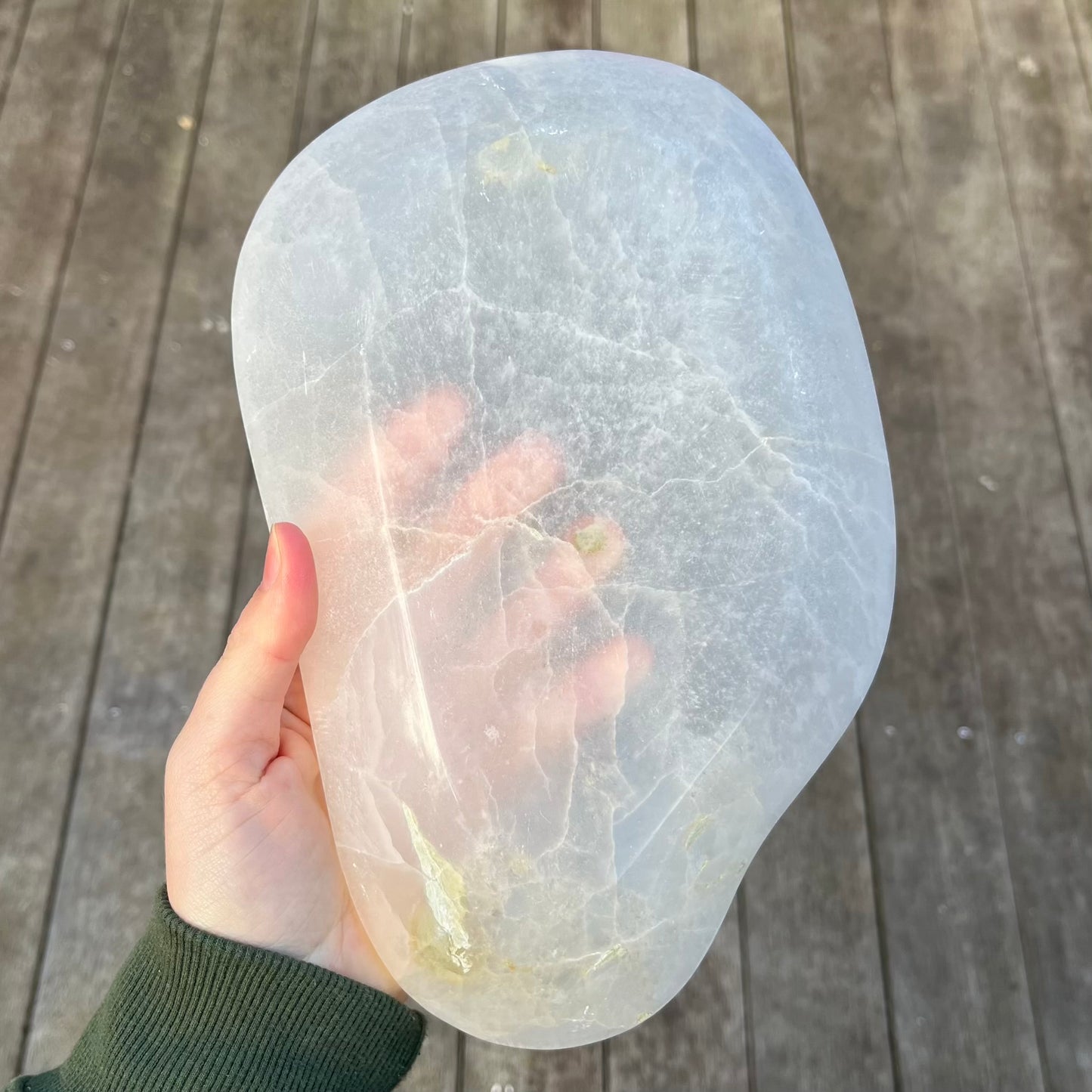 Selenite XL Cleansing Bowl - High Vibe, Protection, Spiritual Connection