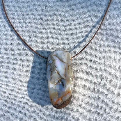 Boulder Opal Pendant - ONE OF A KIND