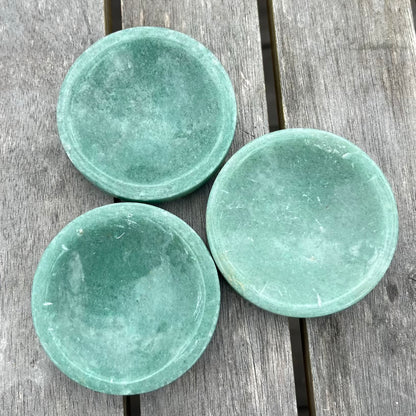 Green Aventurine Mini Dish - Lucky, Positivity