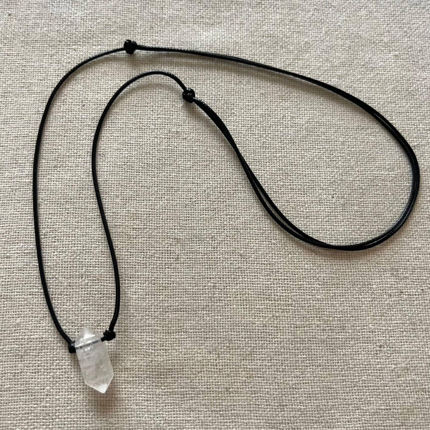 Power Point Pendant - Clear Quartz