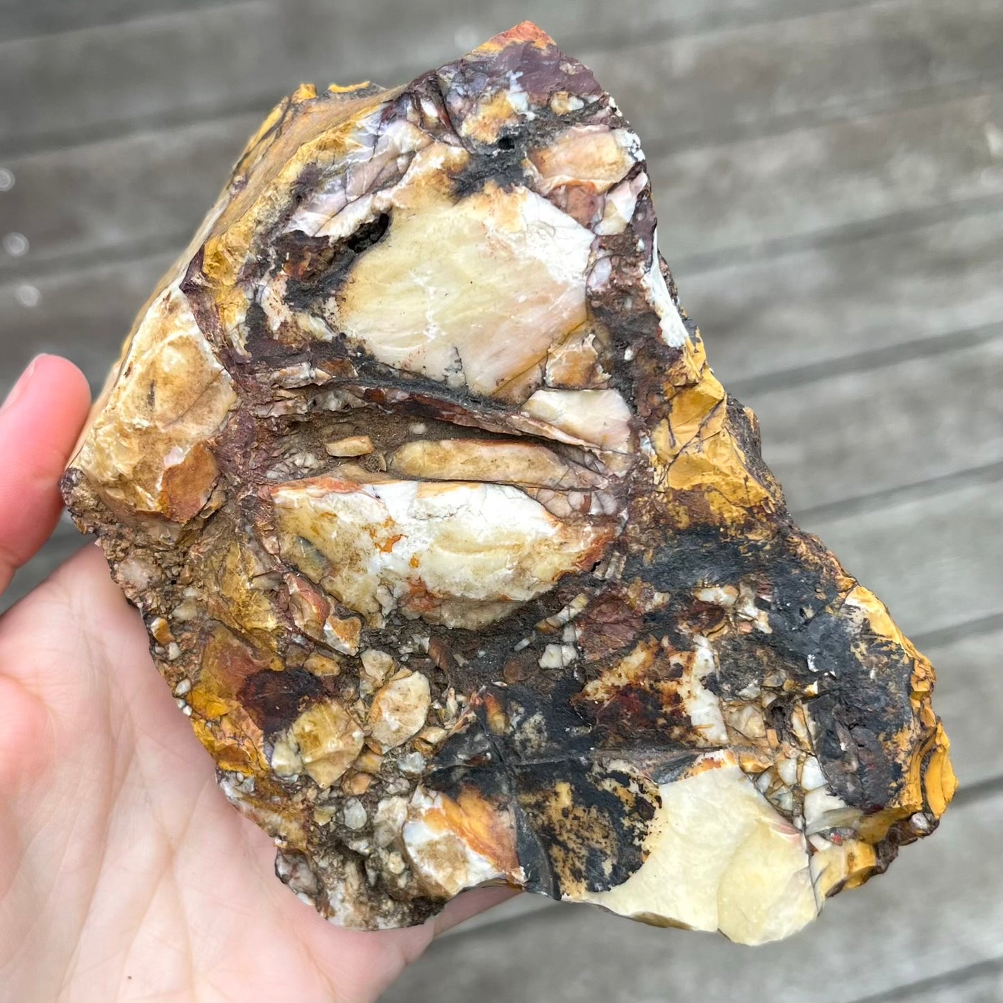 Mookaite XL Raw Crystal - Inner Strengh, Motivation