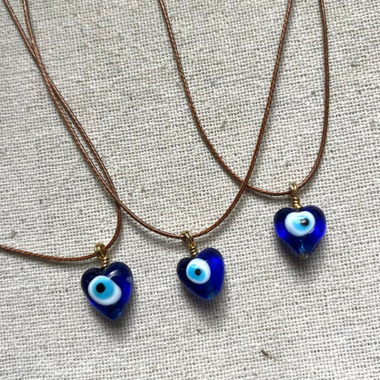 Evil Eye Heart Protection Pendant