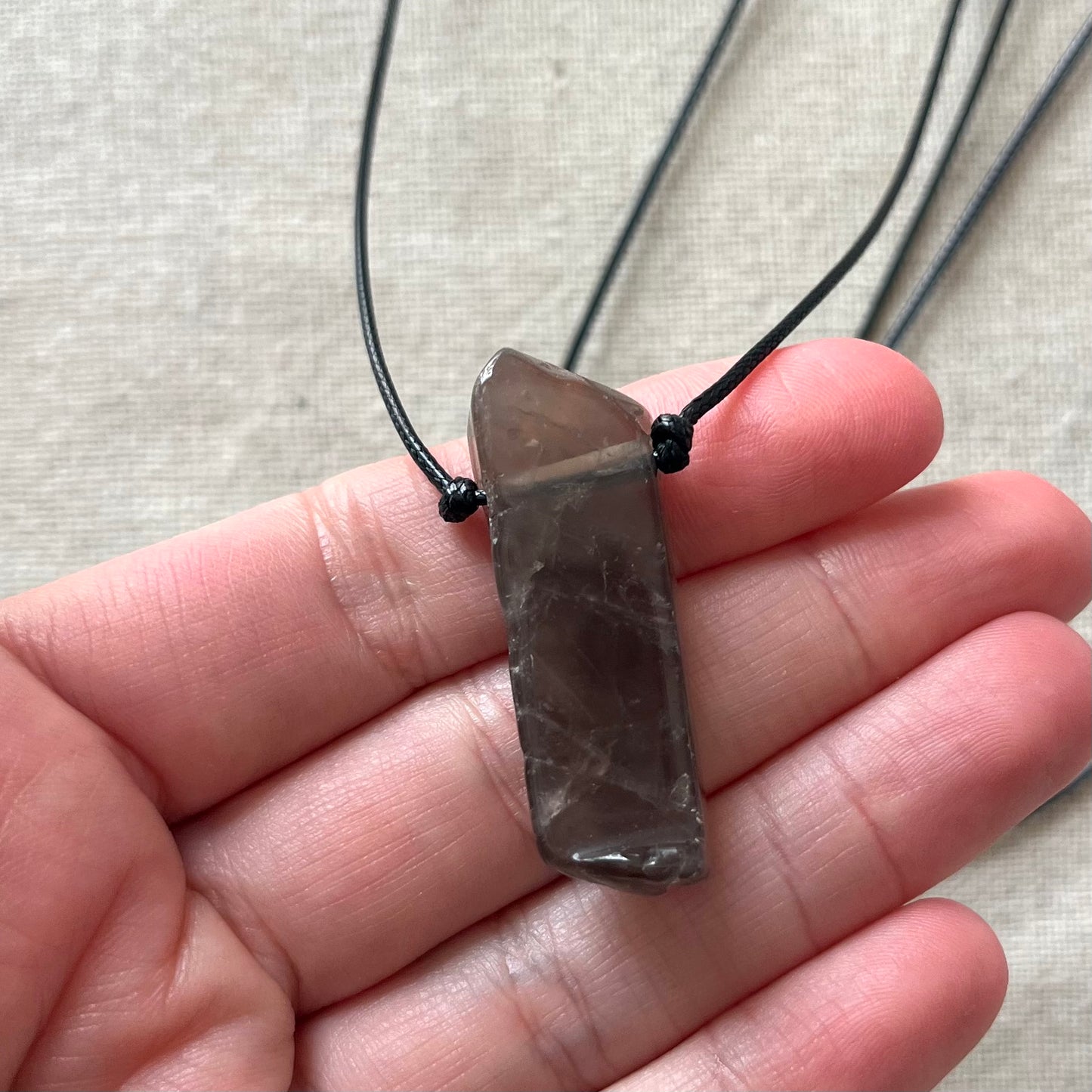 Rock Pendant - Smoky Quartz