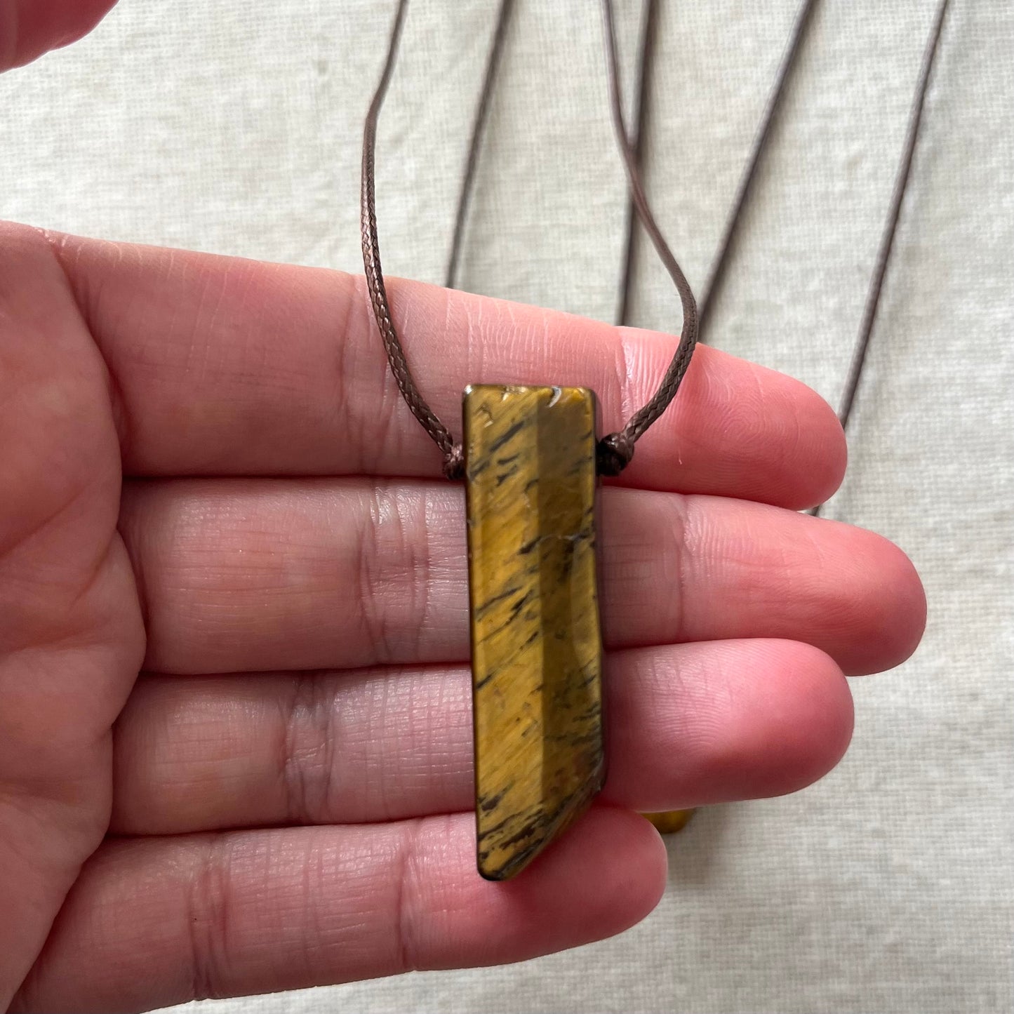 Rock Pendant - Tiger Eye