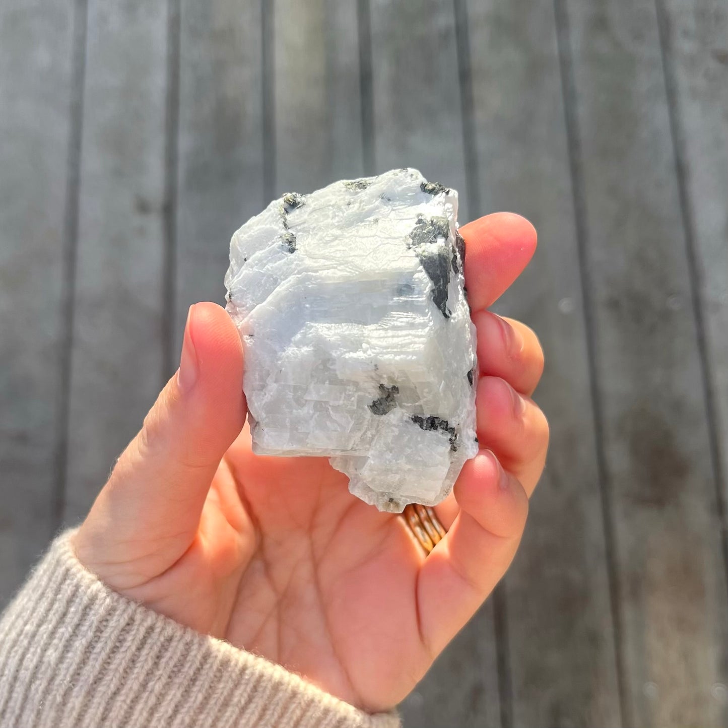 Moonstone Medium Crystal - Calming, Intuitive, Nurturing
