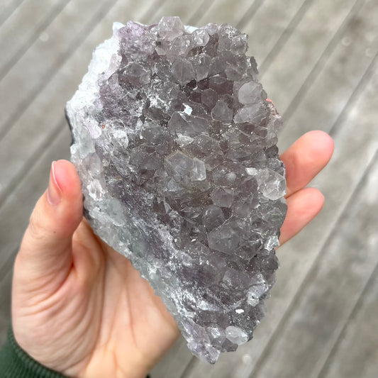Amethyst Medium Raw Crystal - Calming, Protective, Balancing