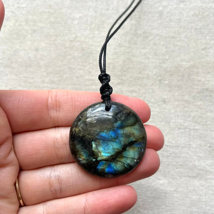 Labradorite Pendant - ONE OF A KIND