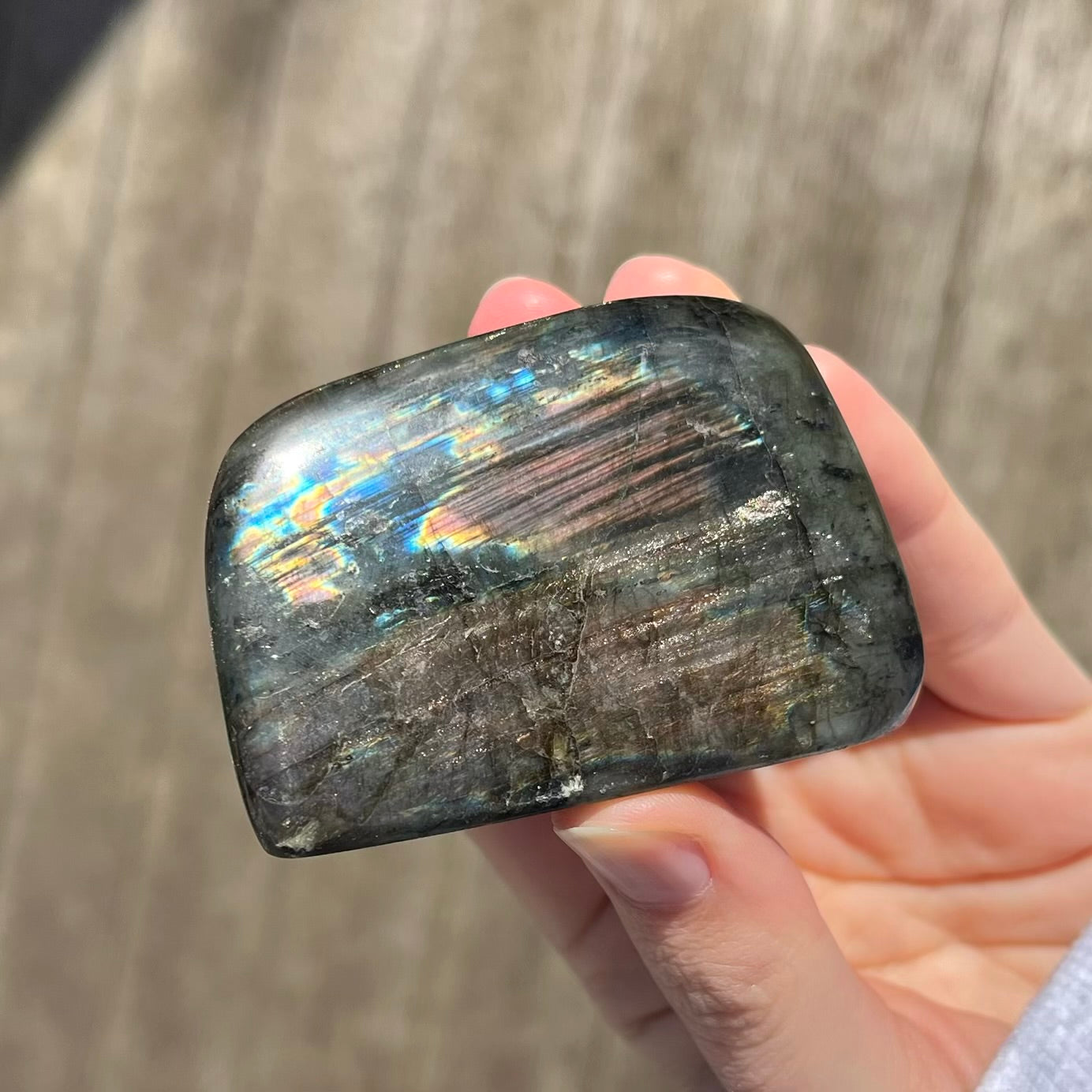 Labradorite Small Freeform Crystal - Intuition, Transformation