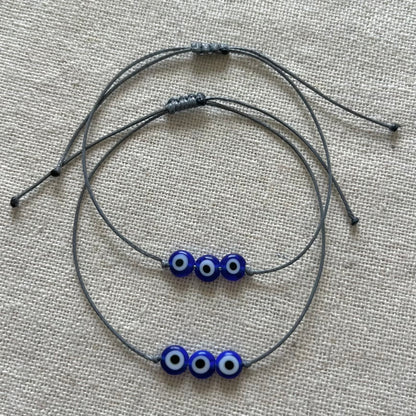 Sacred Evil Eye Cord Bracelet