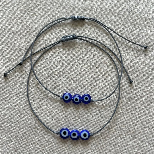 Sacred Evil Eye Cord Bracelet