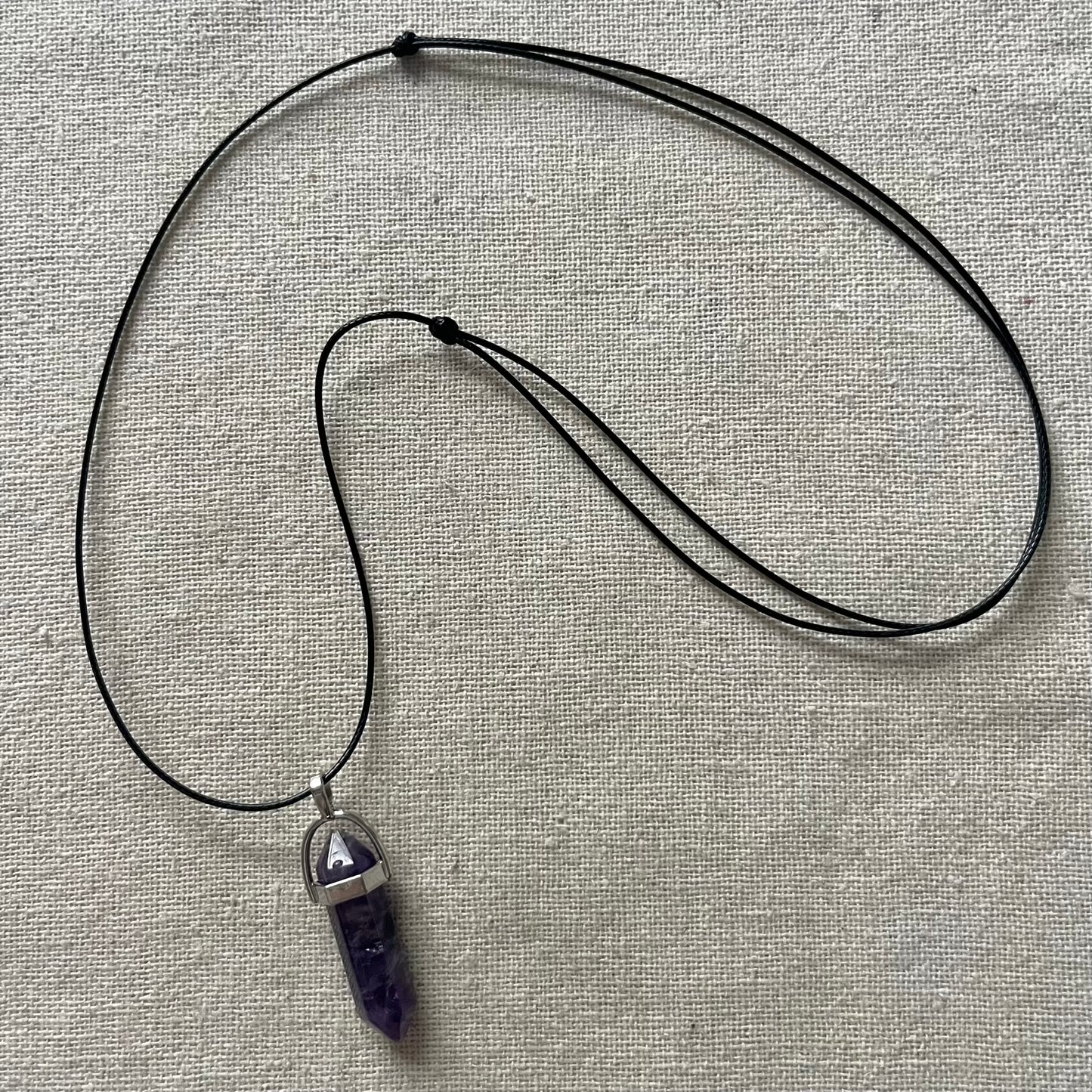Energy Point Pendant - Amethyst