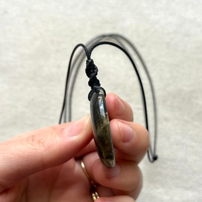 Labradorite Pendant - ONE OF A KIND