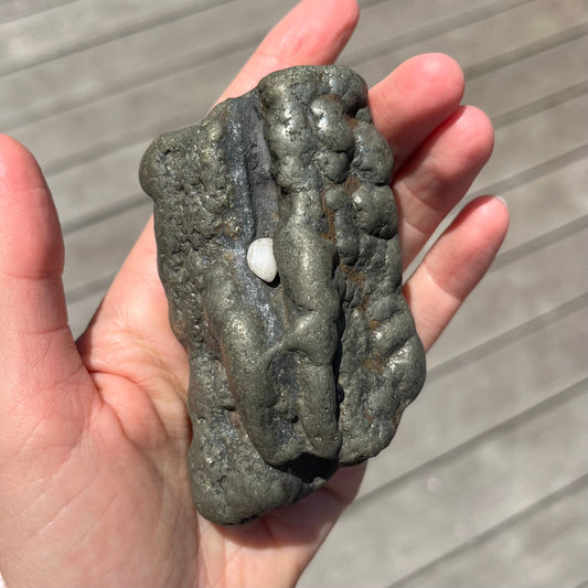 Pyrite Large Raw Crystal - Abundance, Wealth, Joyful