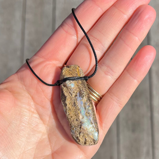 Boulder Opal Pendant - LIMITED EDITION