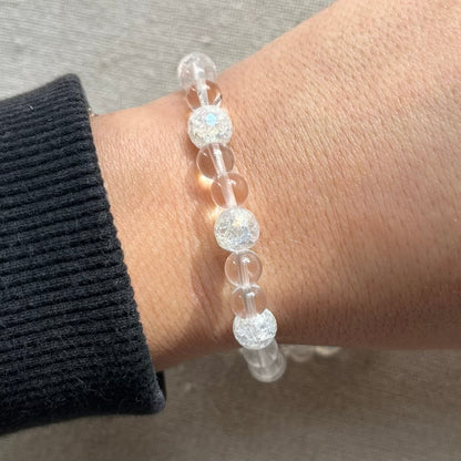 Aura Energy Bracelet - Angel Aura, Clear Quartz