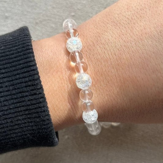 Aura Energy Bracelet - Angel Aura, Clear Quartz