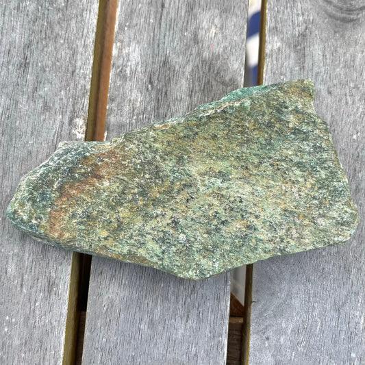 Fuchsite Medium Slab Crystal - Uplifting, Soothing