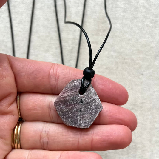 Love & Courage Pendant - Ruby